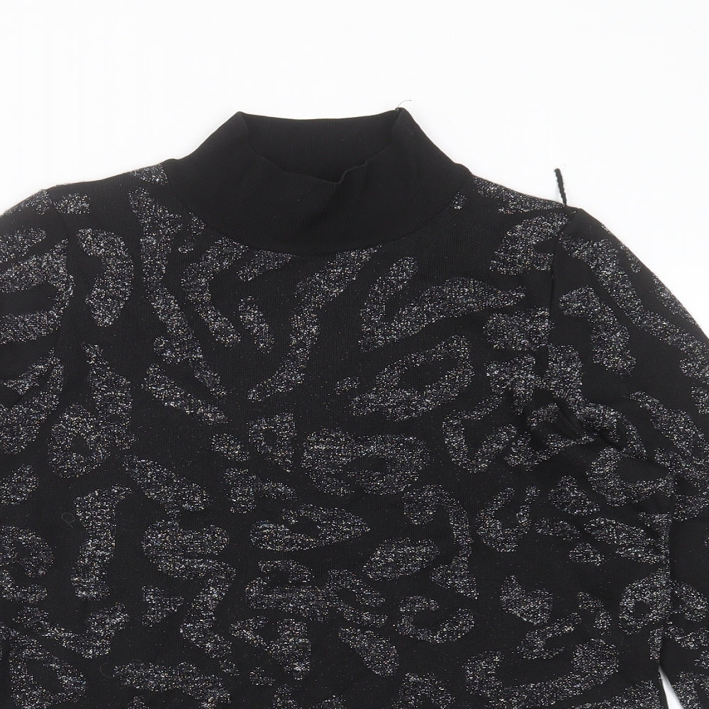Womens UK Size M NEXT Black Pullover Jumper