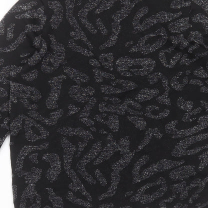 Womens UK Size M NEXT Black Pullover Jumper