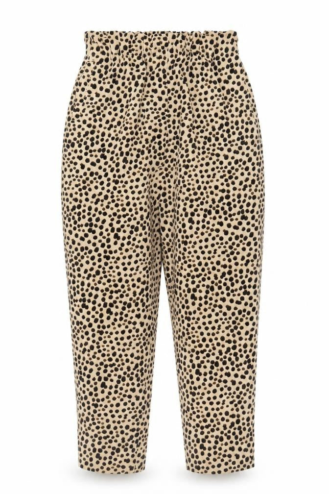 Womens UK Size 4 Monki Regular Fit  Brown Trousers
