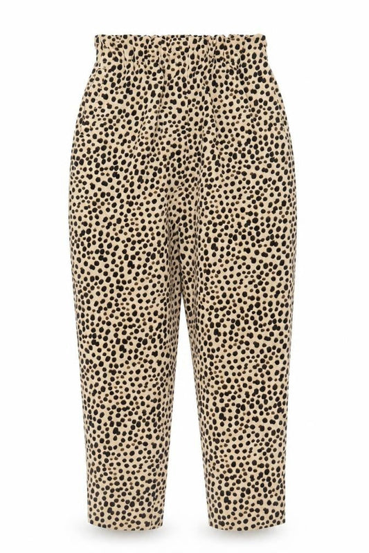 Womens UK Size 4 Monki Regular Fit  Brown Trousers