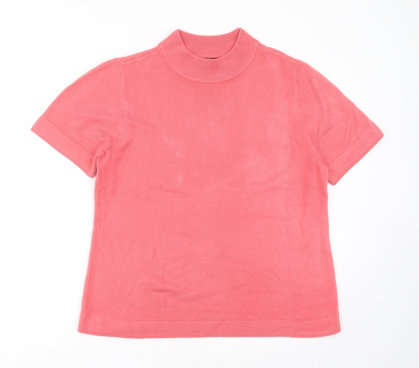 Womens UK Size M BM Pink Pullover Jumper