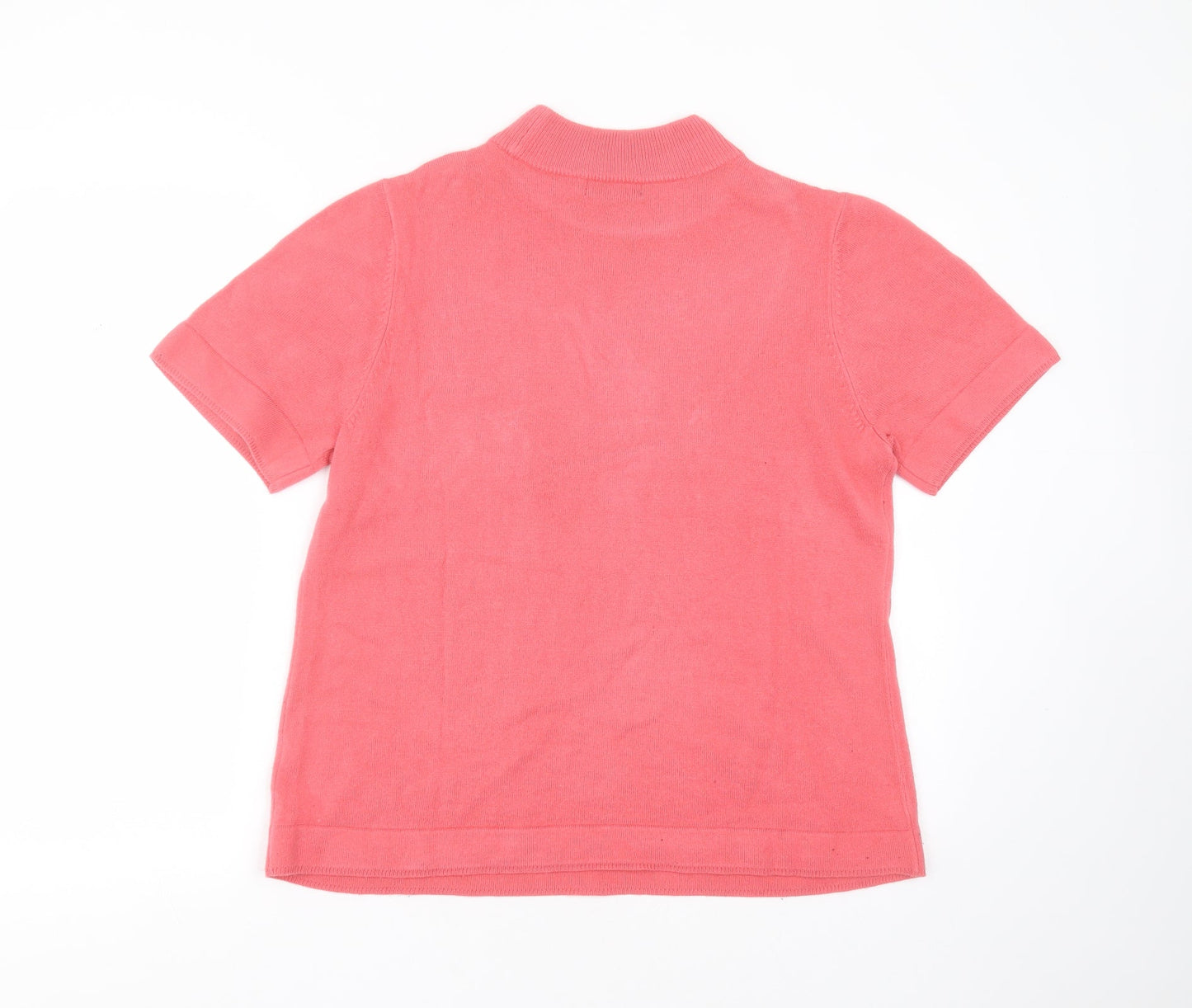 Womens UK Size M BM Pink Pullover Jumper