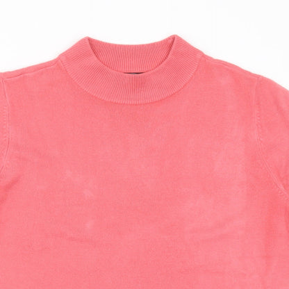 Womens UK Size M BM Pink Pullover Jumper