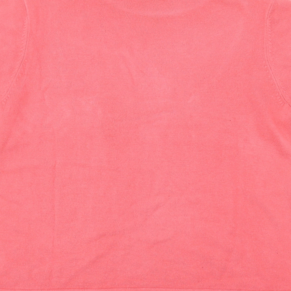 Womens UK Size M BM Pink Pullover Jumper