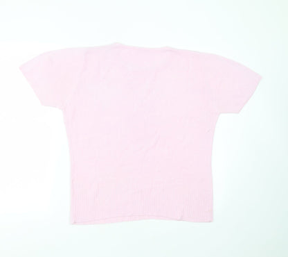 Womens UK Size 16 Matalan Pink Pullover Jumper