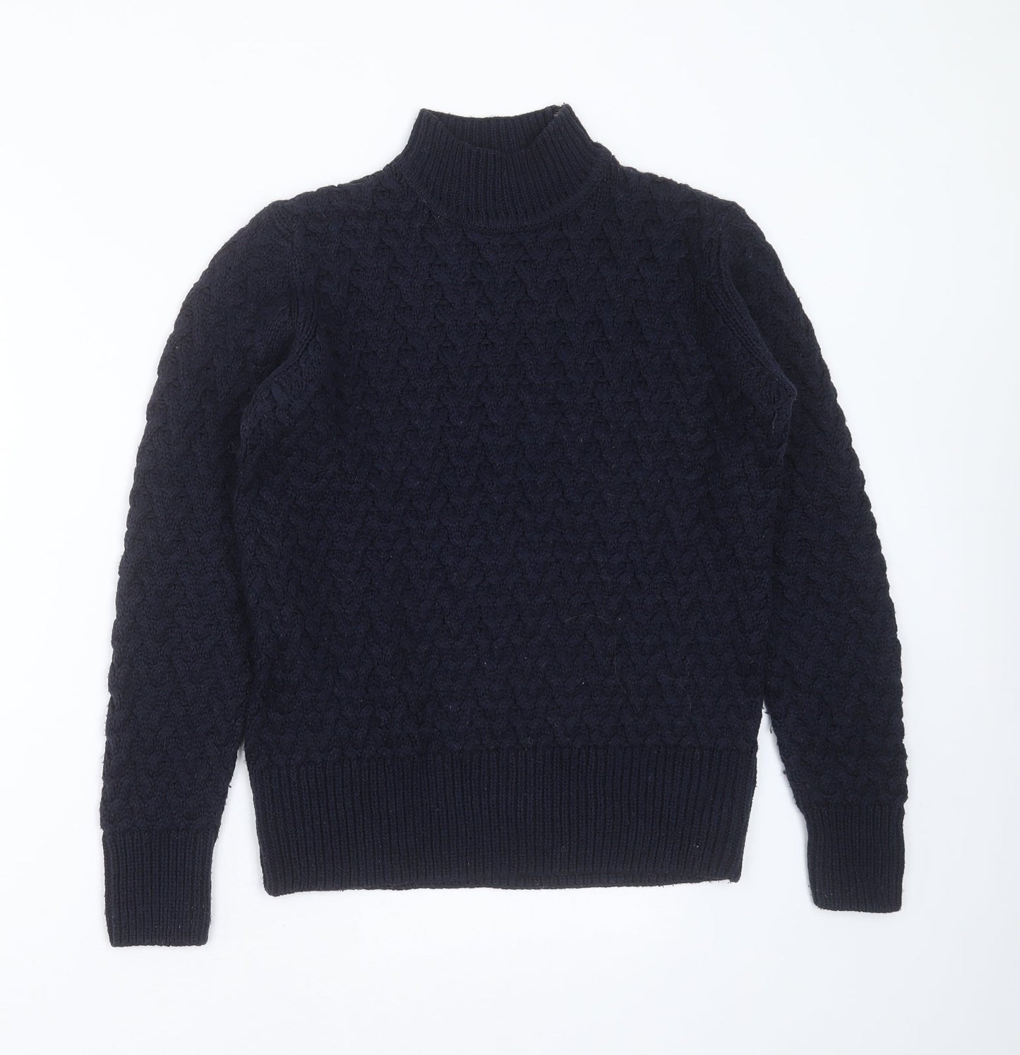 Womens UK Size S QED London Blue Pullover Jumper