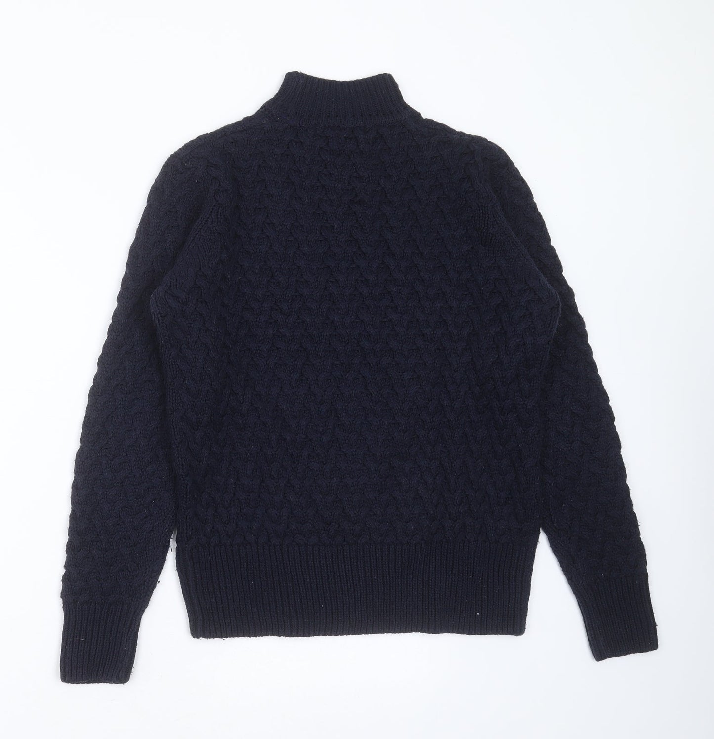 Womens UK Size S QED London Blue Pullover Jumper