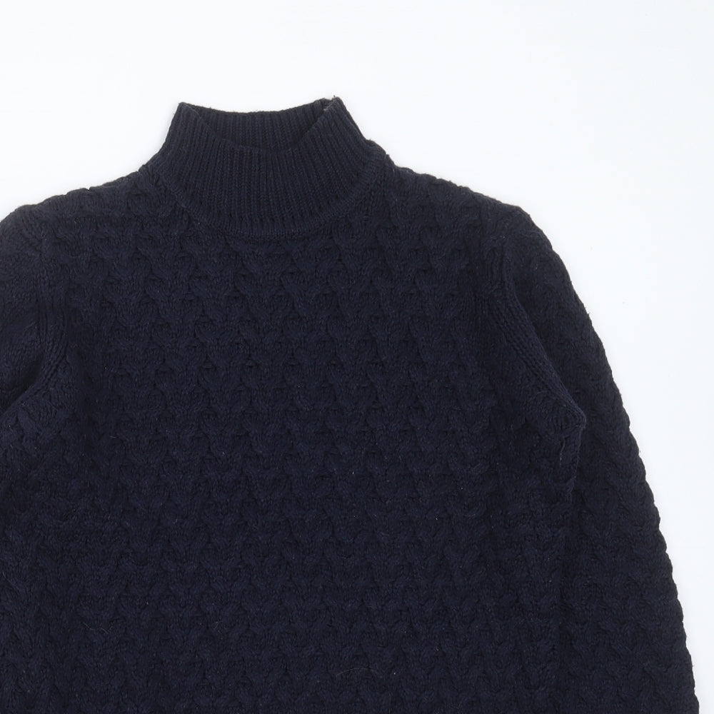 Womens UK Size S QED London Blue Pullover Jumper