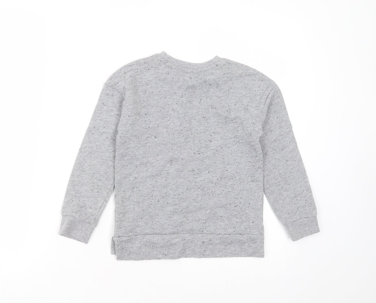 George Boys Grey  Polyester Pullover Sweatshirt Size 5-6 Years   - not now maybe tomorrow