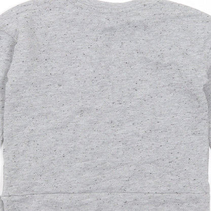 George Boys Grey  Polyester Pullover Sweatshirt Size 5-6 Years   - not now maybe tomorrow
