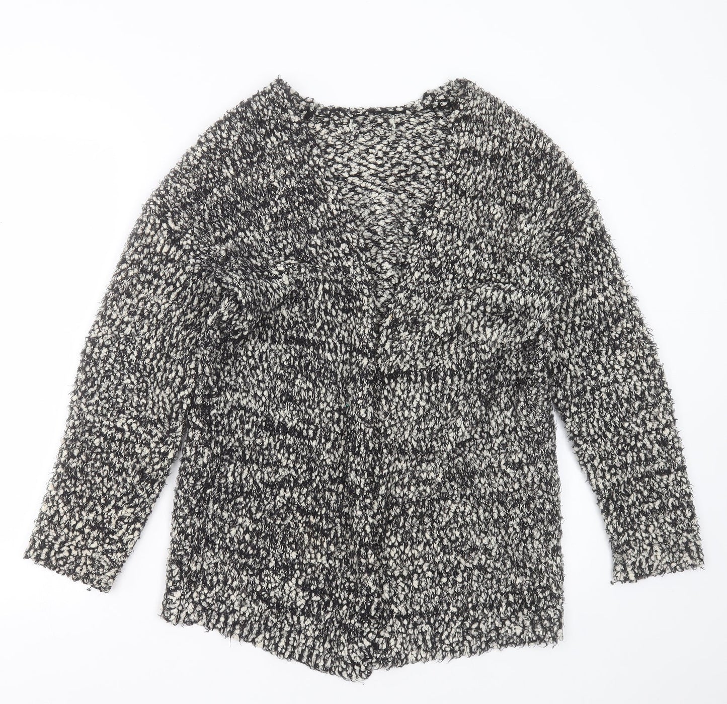 Womens UK Size S Matalan Black Cardigan Jumper