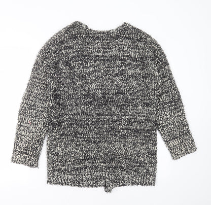 Womens UK Size S Matalan Black Cardigan Jumper
