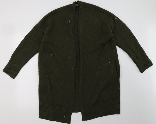 Womens UK Size S Oasis Green Cardigan Jumper