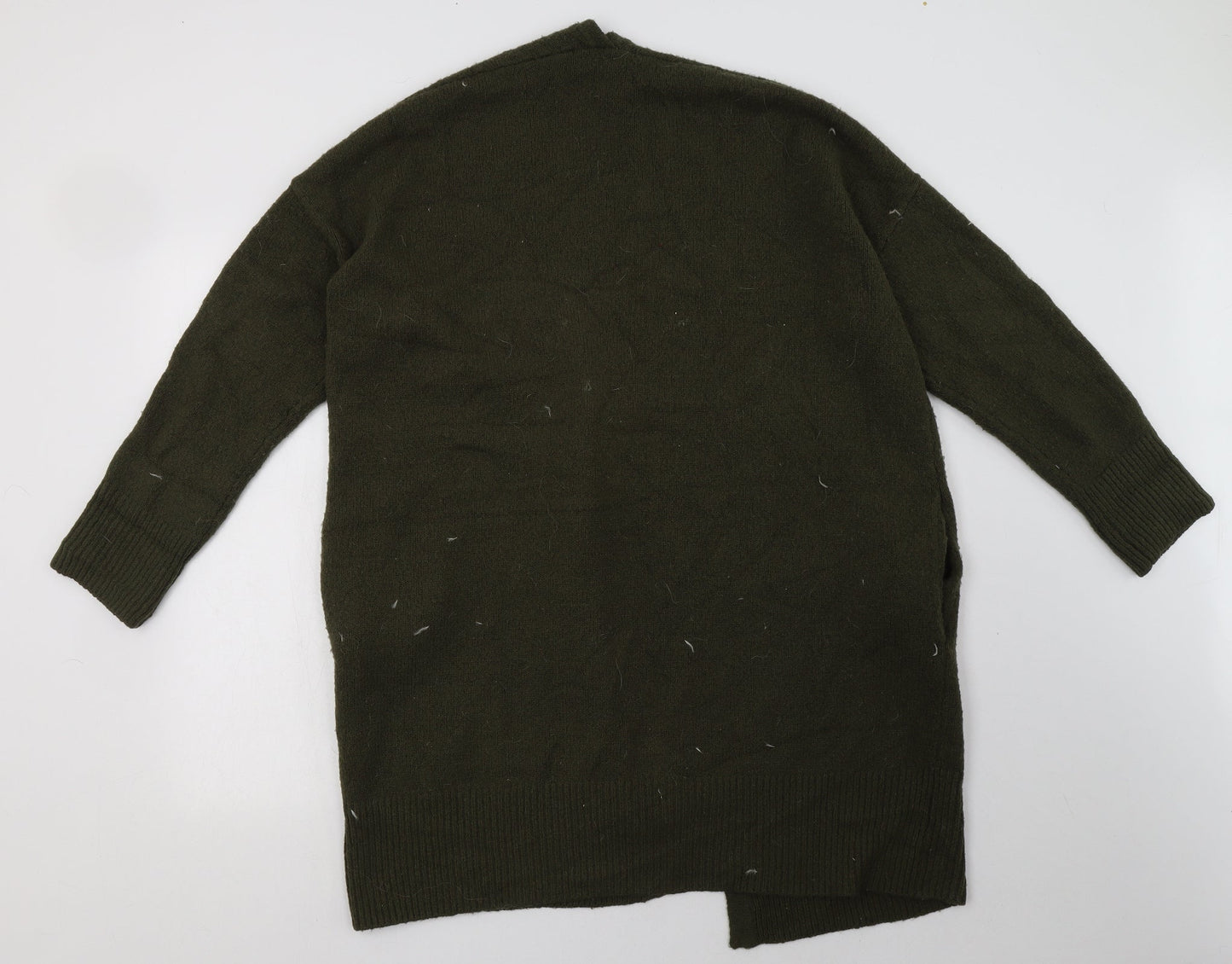 Womens UK Size S Oasis Green Cardigan Jumper