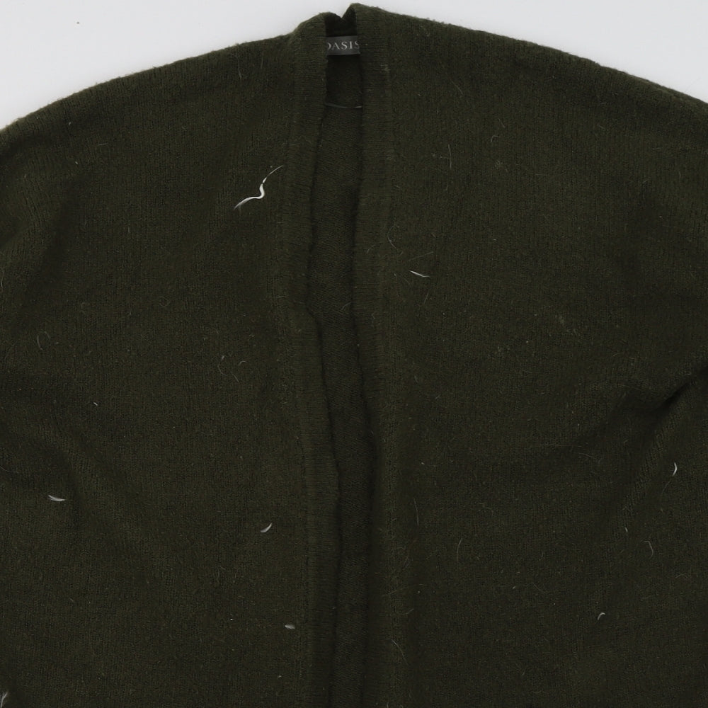 Womens UK Size S Oasis Green Cardigan Jumper