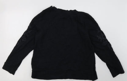 sainsburys Womens Grey Fair Isle Cotton Pullover Sweatshirt Size 16  Pullover