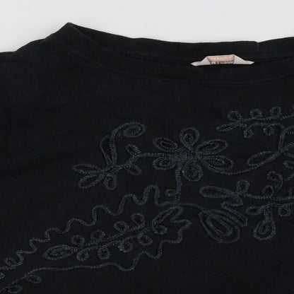 sainsburys Womens Grey Fair Isle Cotton Pullover Sweatshirt Size 16  Pullover