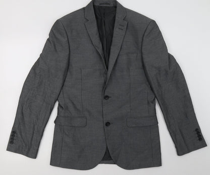 Mens UK Size 38 NEXT Regular Grey Suit Jacket
