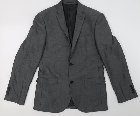 Mens UK Size 38 NEXT Regular Grey Suit Jacket