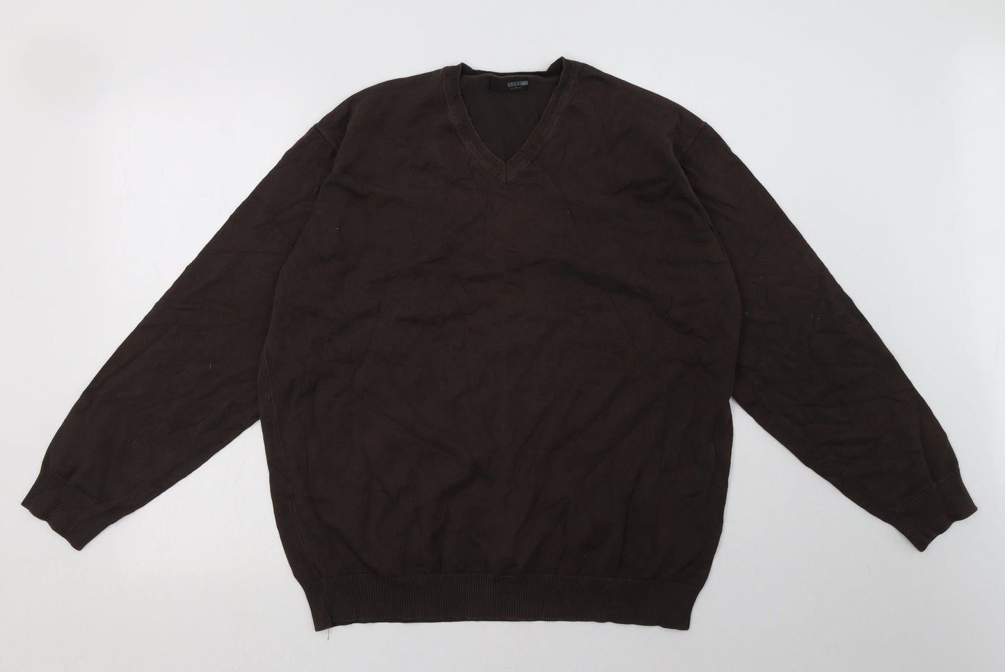 Mens UK Size XL NEXT Brown Pullover Sweatshirt