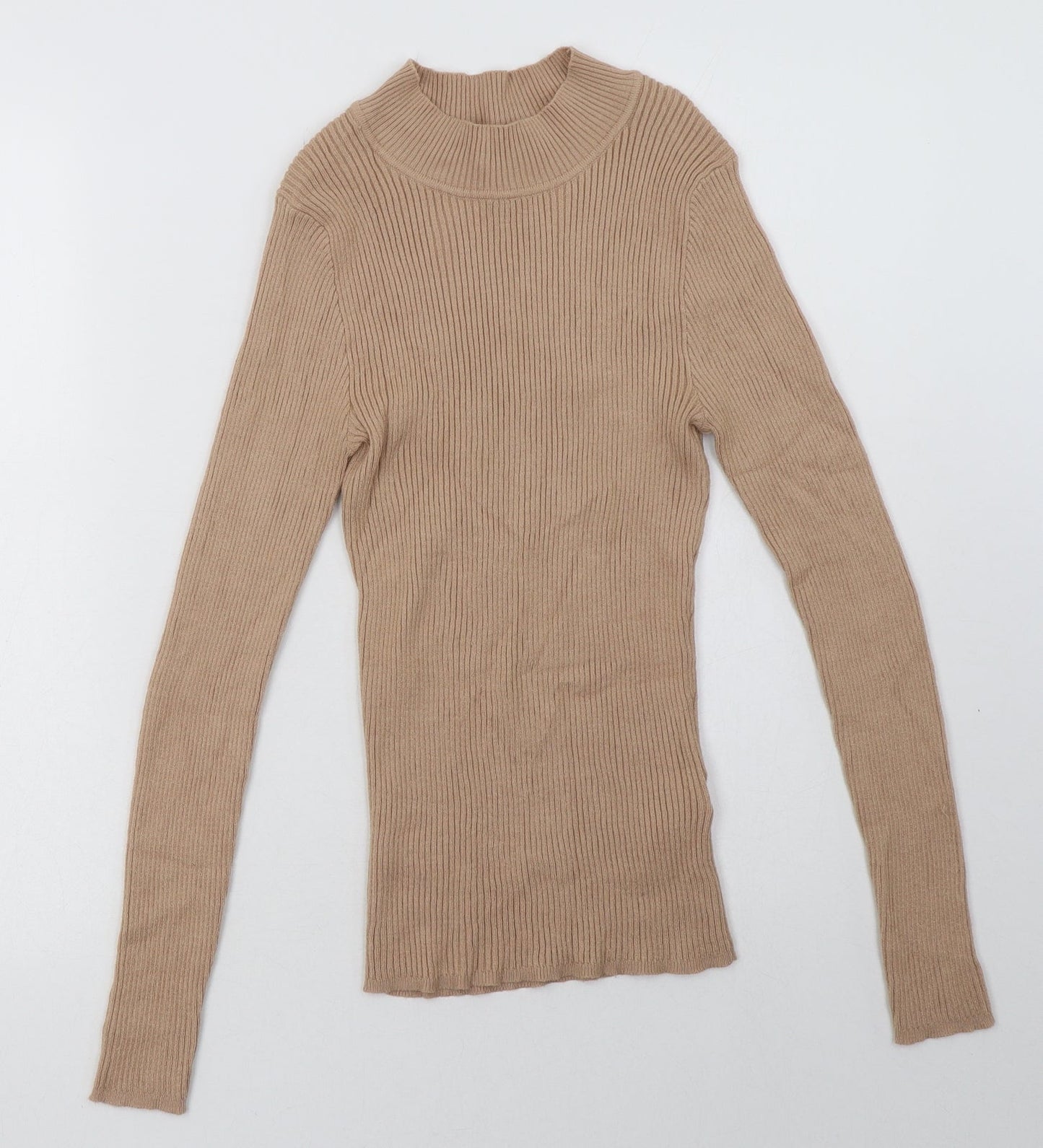 Primark Womens Beige  Polyester Pullover Sweatshirt Size 10  Pullover