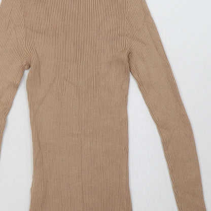 Primark Womens Beige  Polyester Pullover Sweatshirt Size 10  Pullover