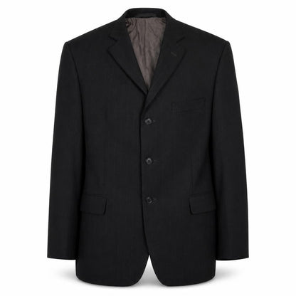 Marks & Spencer Mens Grey Striped  Jacket Blazer Size 42  Button