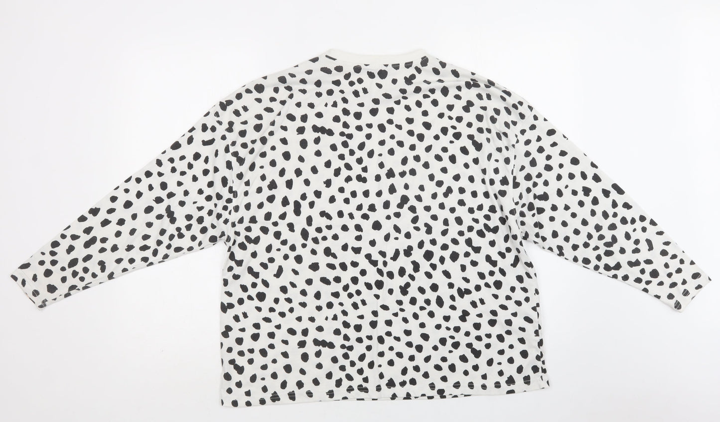 Womens UK Size 6 Missguided White Basic Blouse
