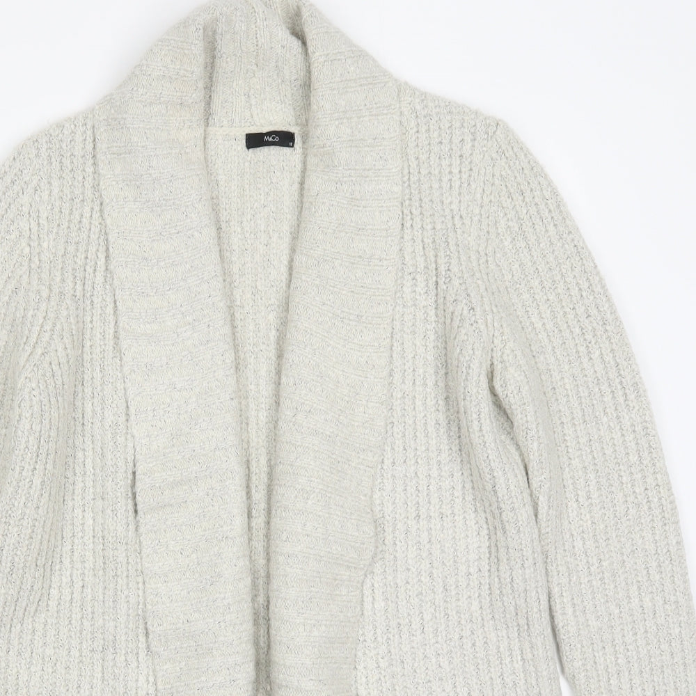 Womens UK Size 12 M&Co Grey Pullover Jumper