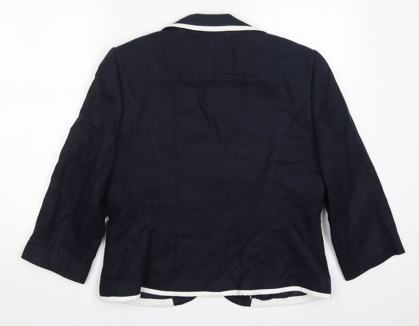 Womens UK Size 14 Country Casuals Blue Jacket