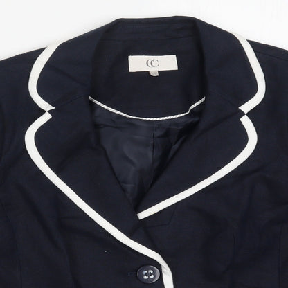 Womens UK Size 14 Country Casuals Blue Jacket