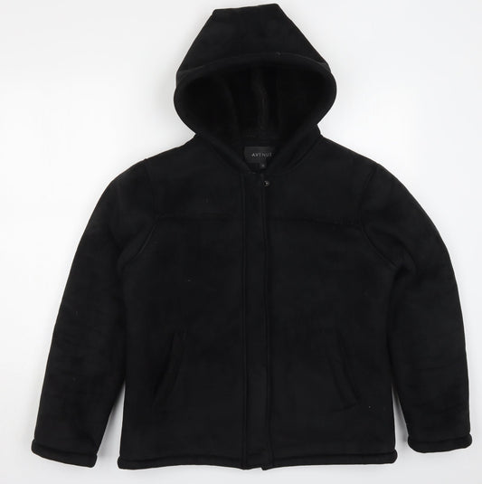 Avenue Womens Black   Jacket  Size 14  Zip