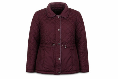 Womens UK Size 14 Originals Purple Quilted Coat
