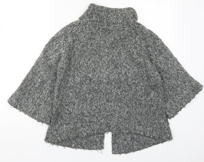 Womens UK Size 14 New Look Grey Cardigan Jumper
