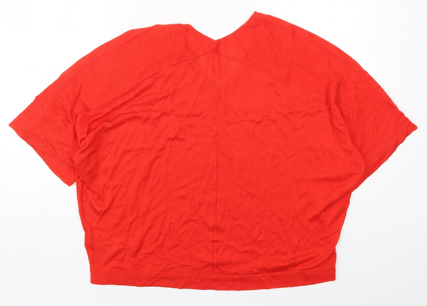 Womens UK Size S NEXT Red Pullover Jumper