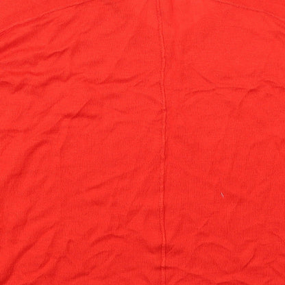 Womens UK Size S NEXT Red Pullover Jumper