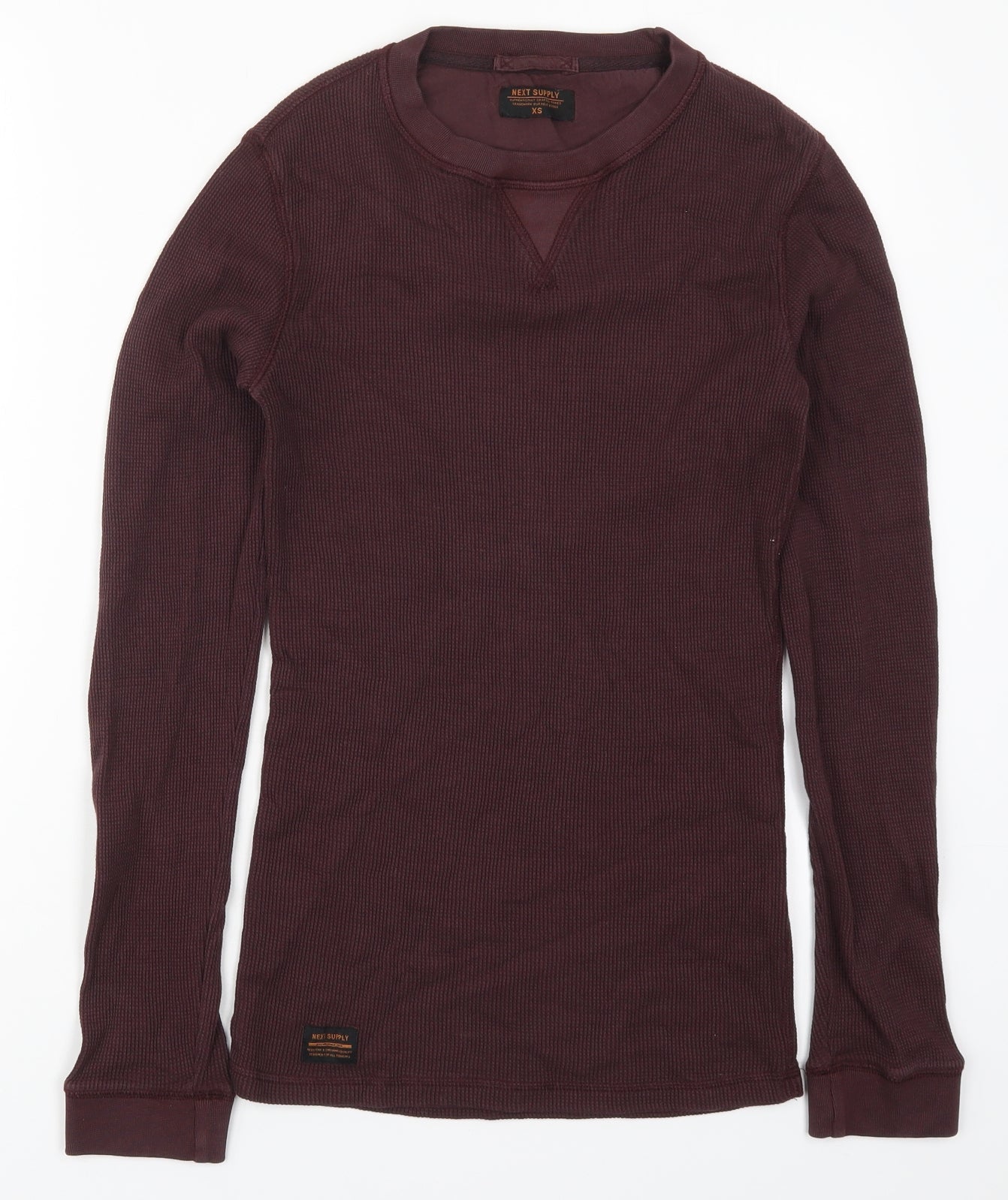 Mens UK Size XS NEXT Purple Pullover Sweatshirt