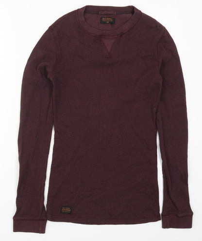 Mens UK Size XS NEXT Purple Pullover Sweatshirt