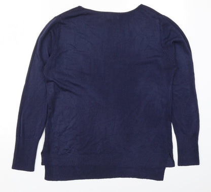 Womens UK Size 12 Atmosphere Blue Pullover Jumper