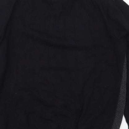 Womens UK Size M Easy Black Pullover Jumper