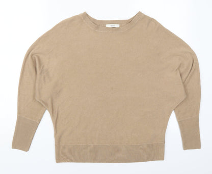 Womens UK Size 8 Marks and Spencer Brown Pullover Jumper