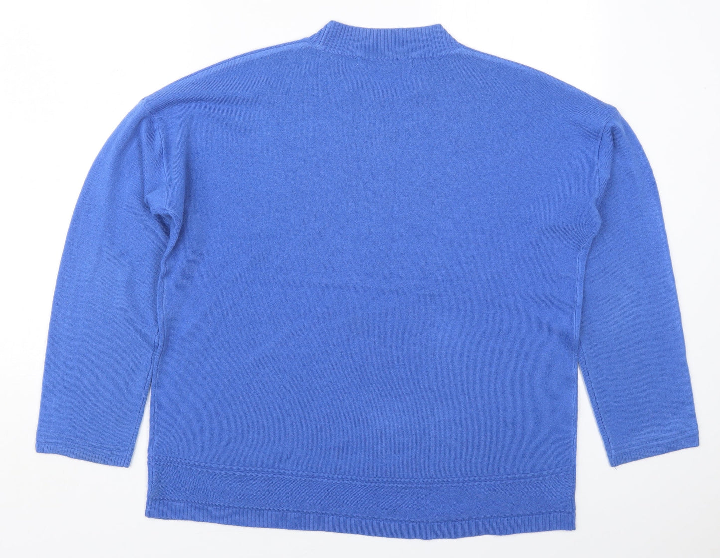 Womens UK Size XL Vida Vi Blue Pullover Jumper
