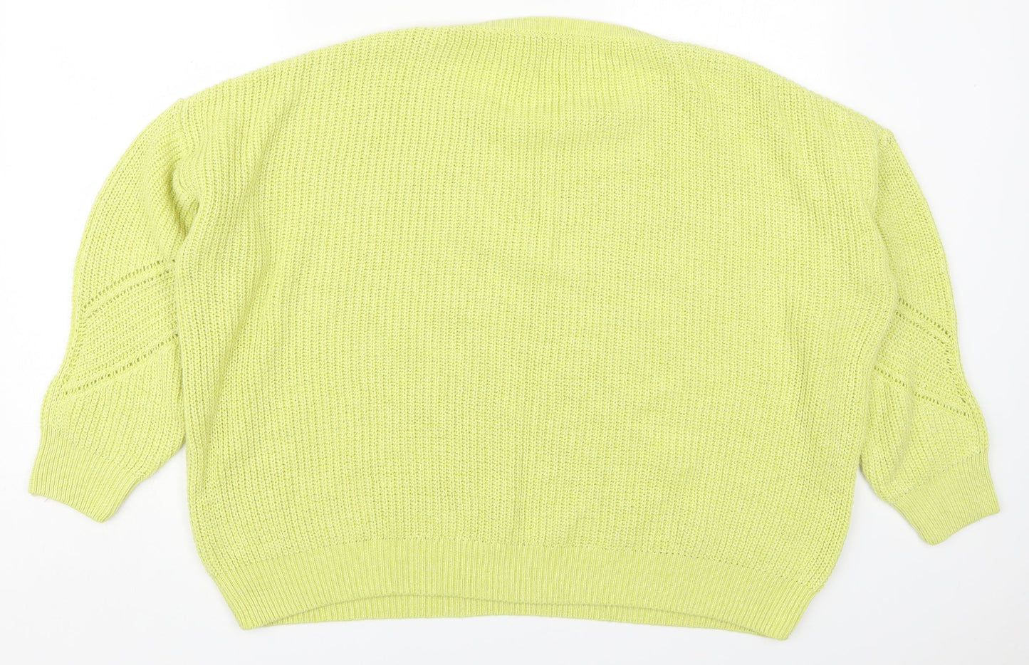 Womens UK Size L NEXT Green Pullover Jumper