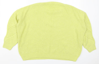 Womens UK Size L NEXT Green Pullover Jumper