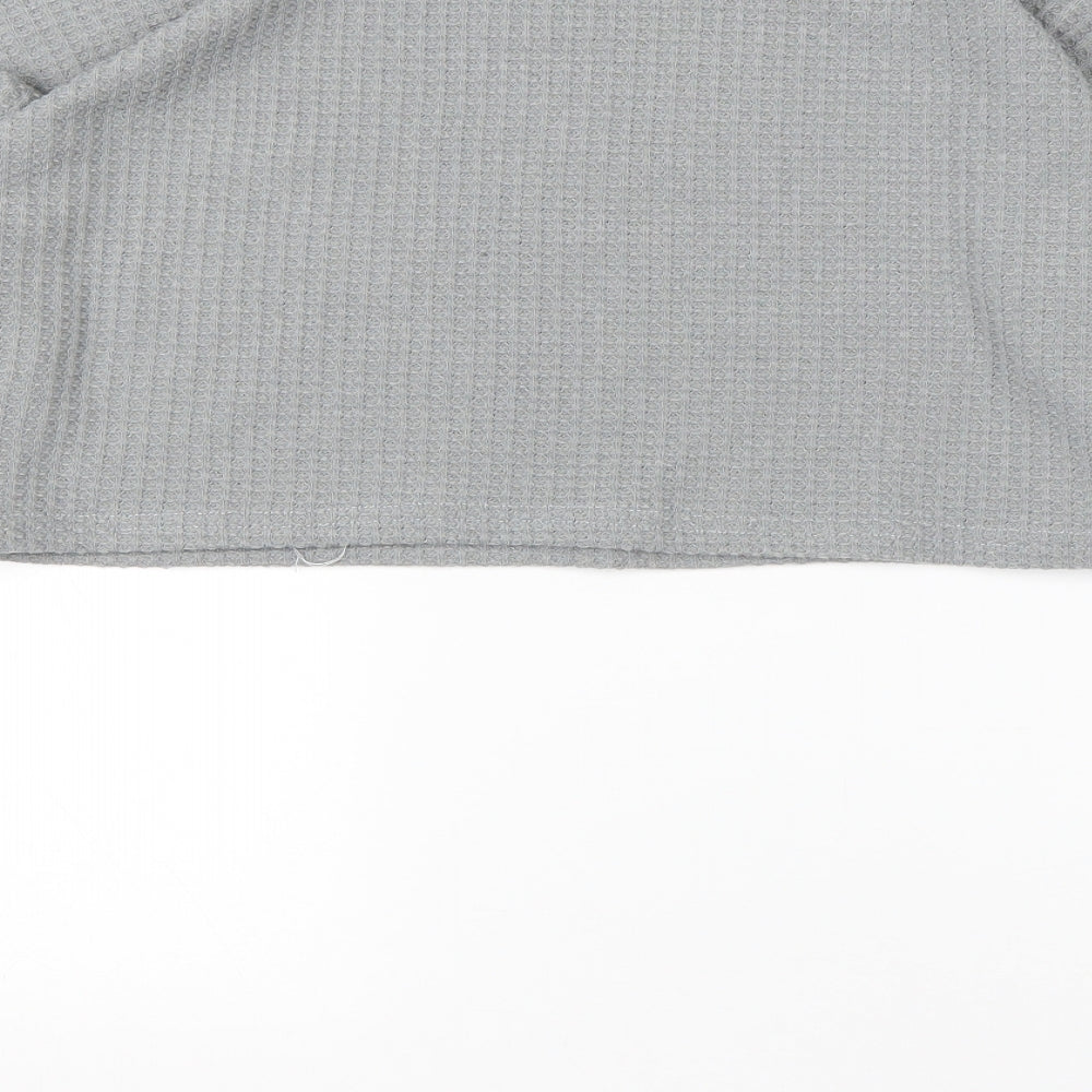 Womens UK Size L Preworn Grey Pullover Jumper