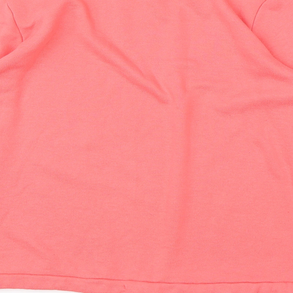 George Womens Pink Round Neck  Viscose Pullover Jumper Size 12