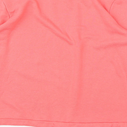 George Womens Pink Round Neck  Viscose Pullover Jumper Size 12