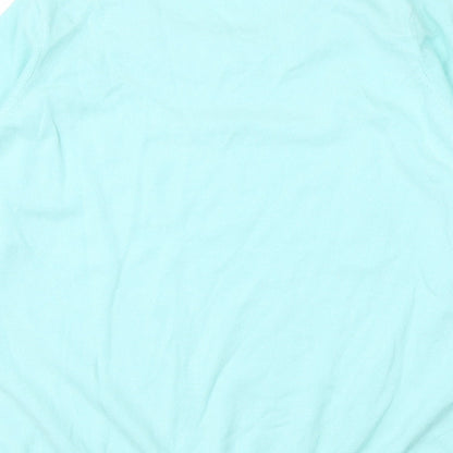 Womens UK Size L BM Green Basic Blouse