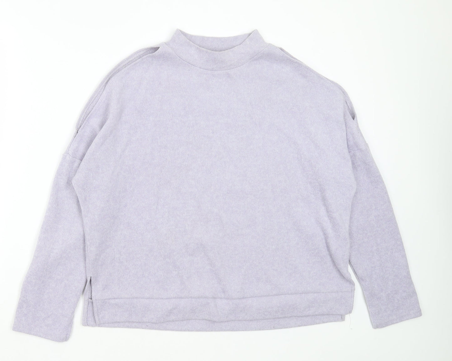 Womens UK Size M New Look Purple Pullover Jumper