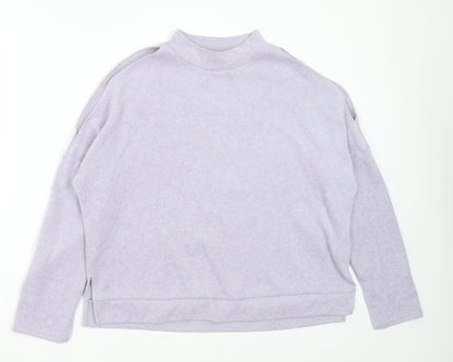 Womens UK Size M New Look Purple Pullover Jumper